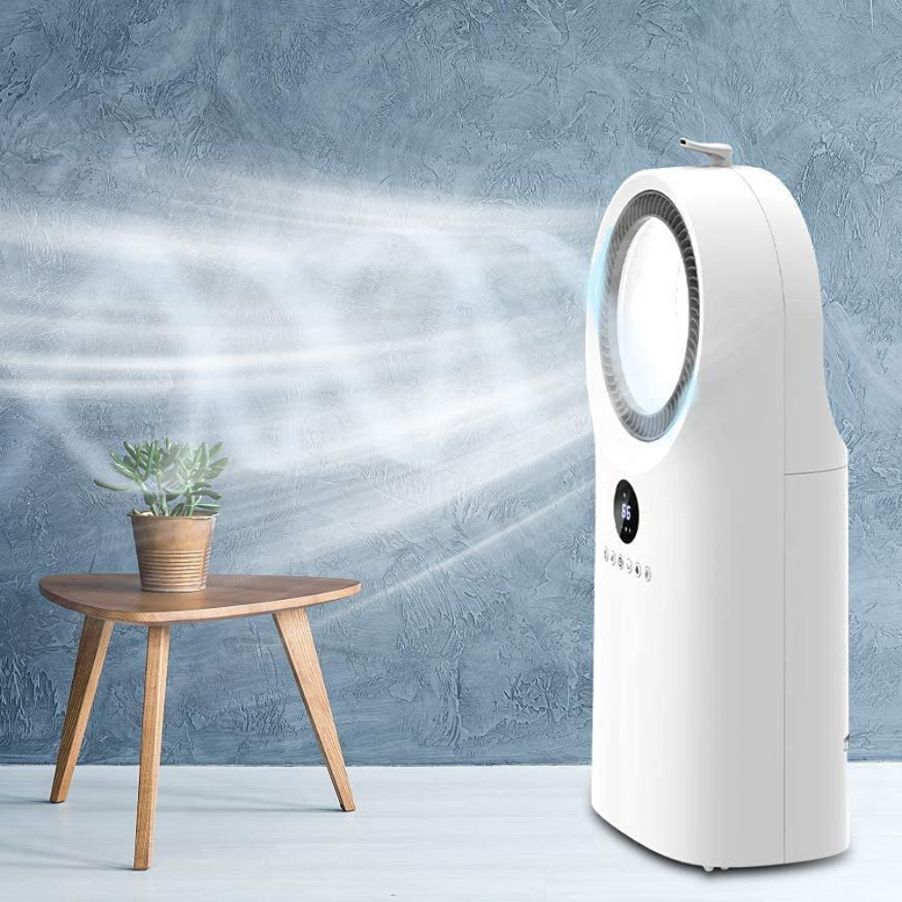 Powerful Rechargeable Indoor/Outdoor Evaporative Air Cooler Fan
