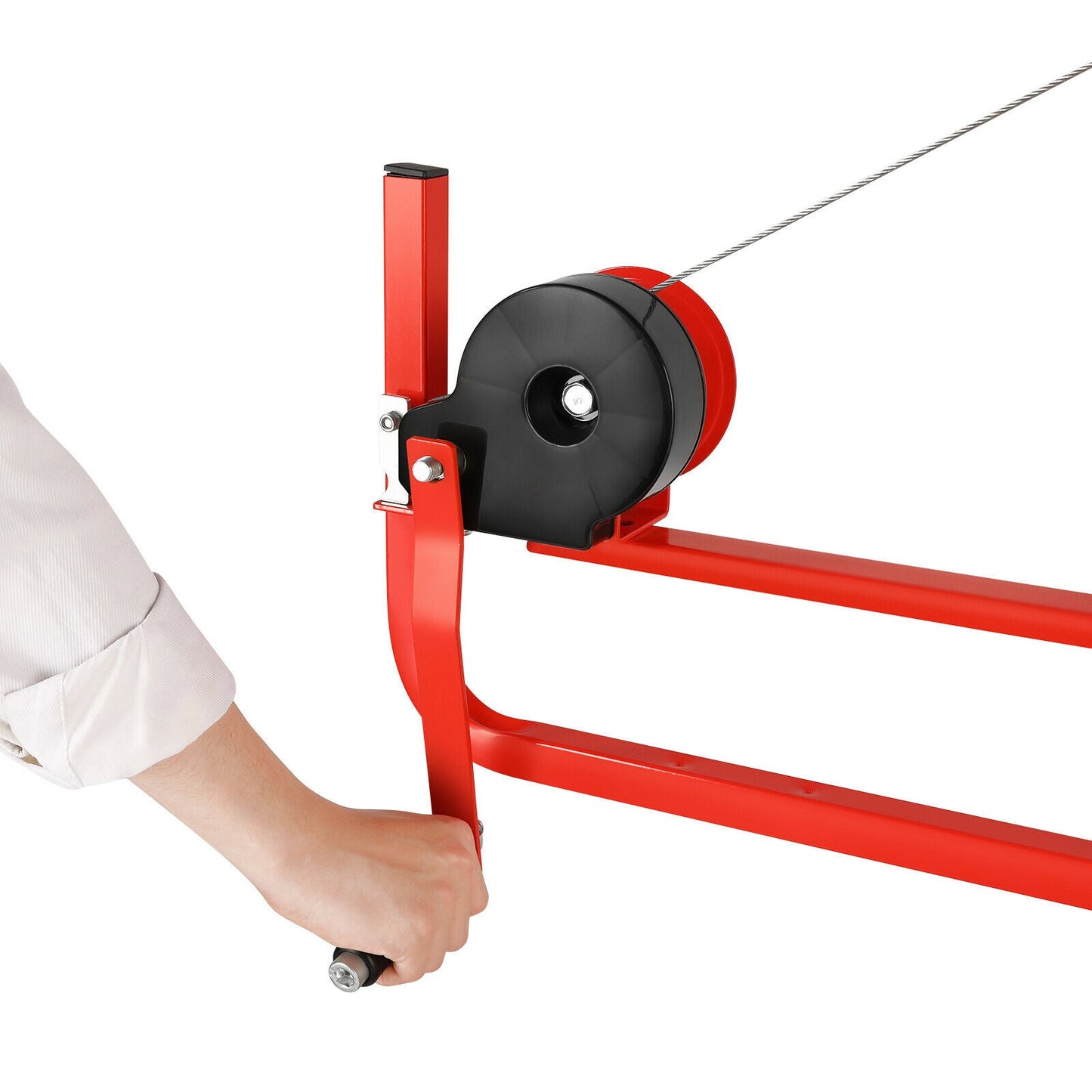 Portable Four Wheel Drywall Sheetrock Ceiling Panel Hoist Lift