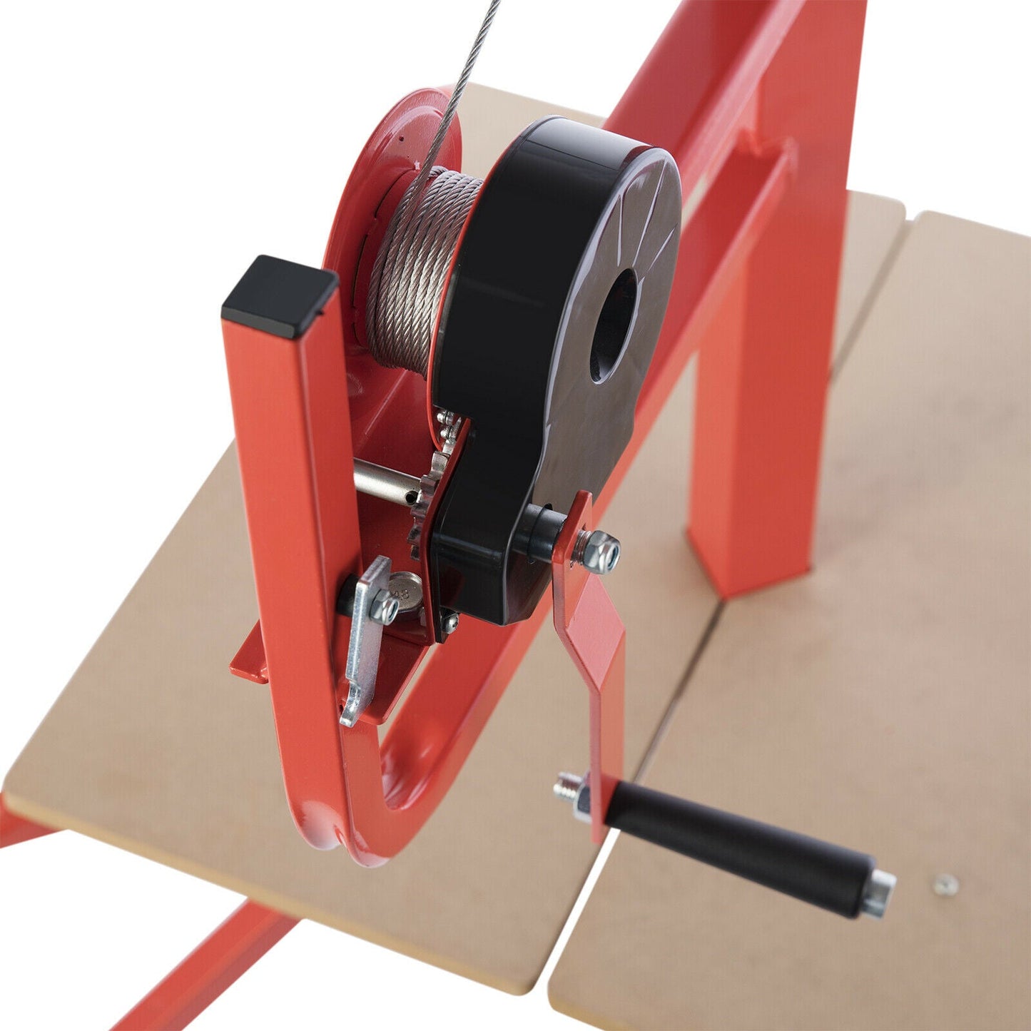 Portable Four Wheel Drywall Sheetrock Ceiling Panel Hoist Lift