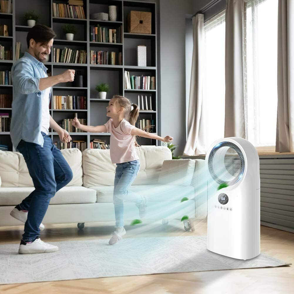 Powerful Rechargeable Indoor/Outdoor Evaporative Air Cooler Fan