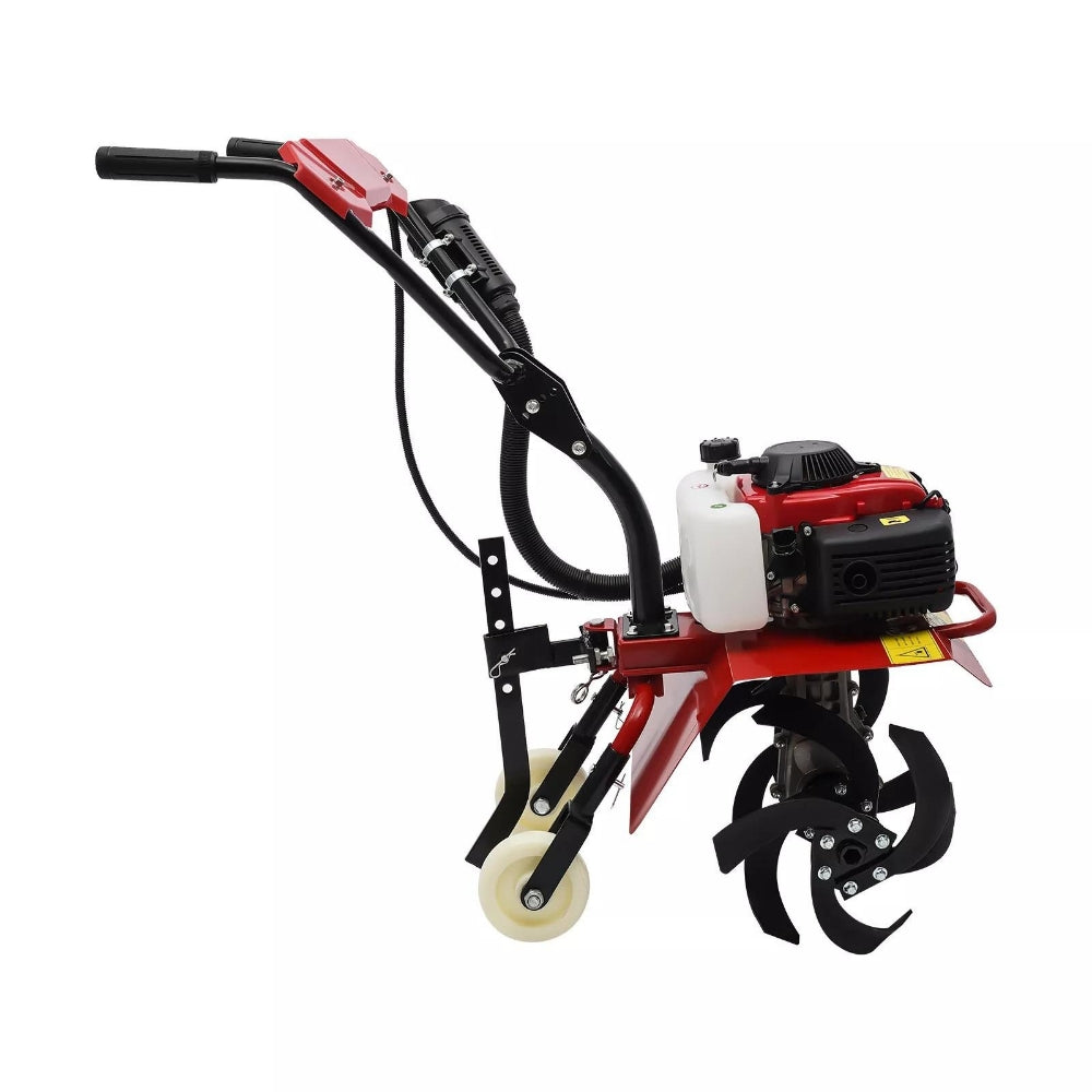 63cc Gas Powered Rototiller Garden Tiller Cultivator