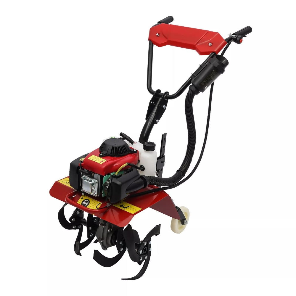63cc Gas Powered Rototiller Garden Tiller Cultivator