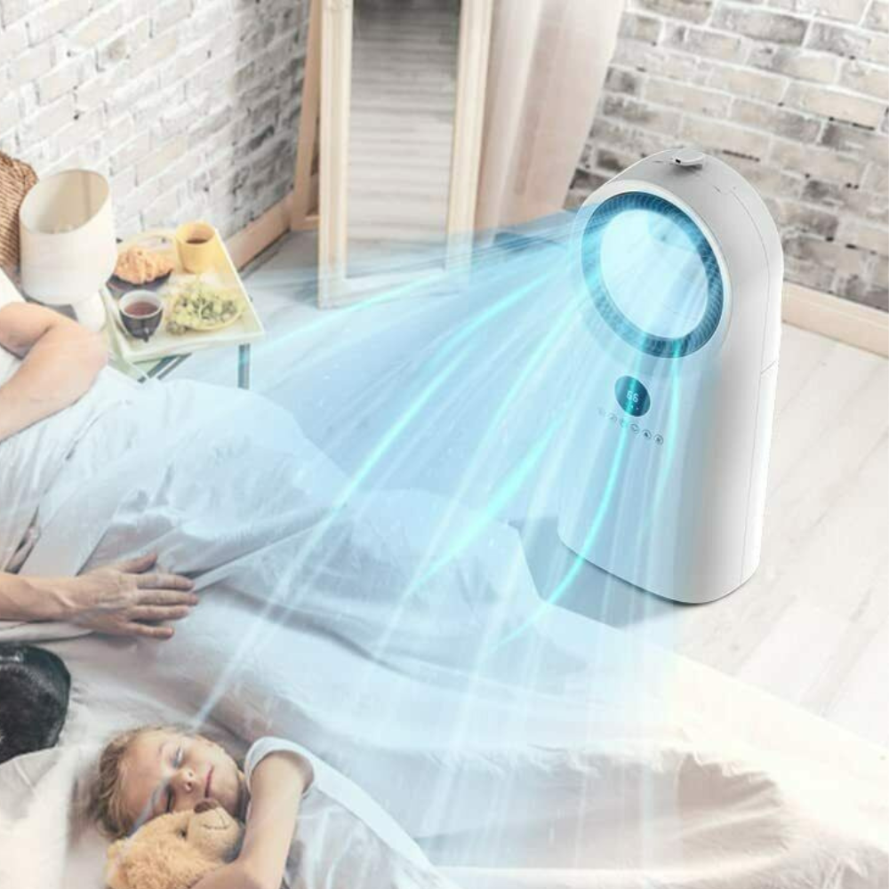 Powerful Rechargeable Indoor/Outdoor Evaporative Air Cooler Fan