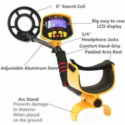 Gold Metal Detector | Pinpoint All Metal Detector Hand Held