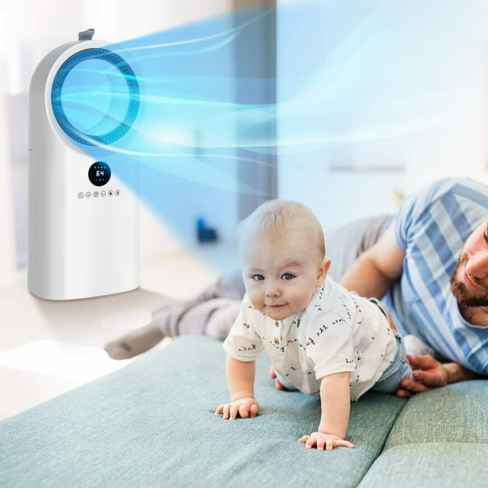 Powerful Rechargeable Indoor/Outdoor Evaporative Air Cooler Fan