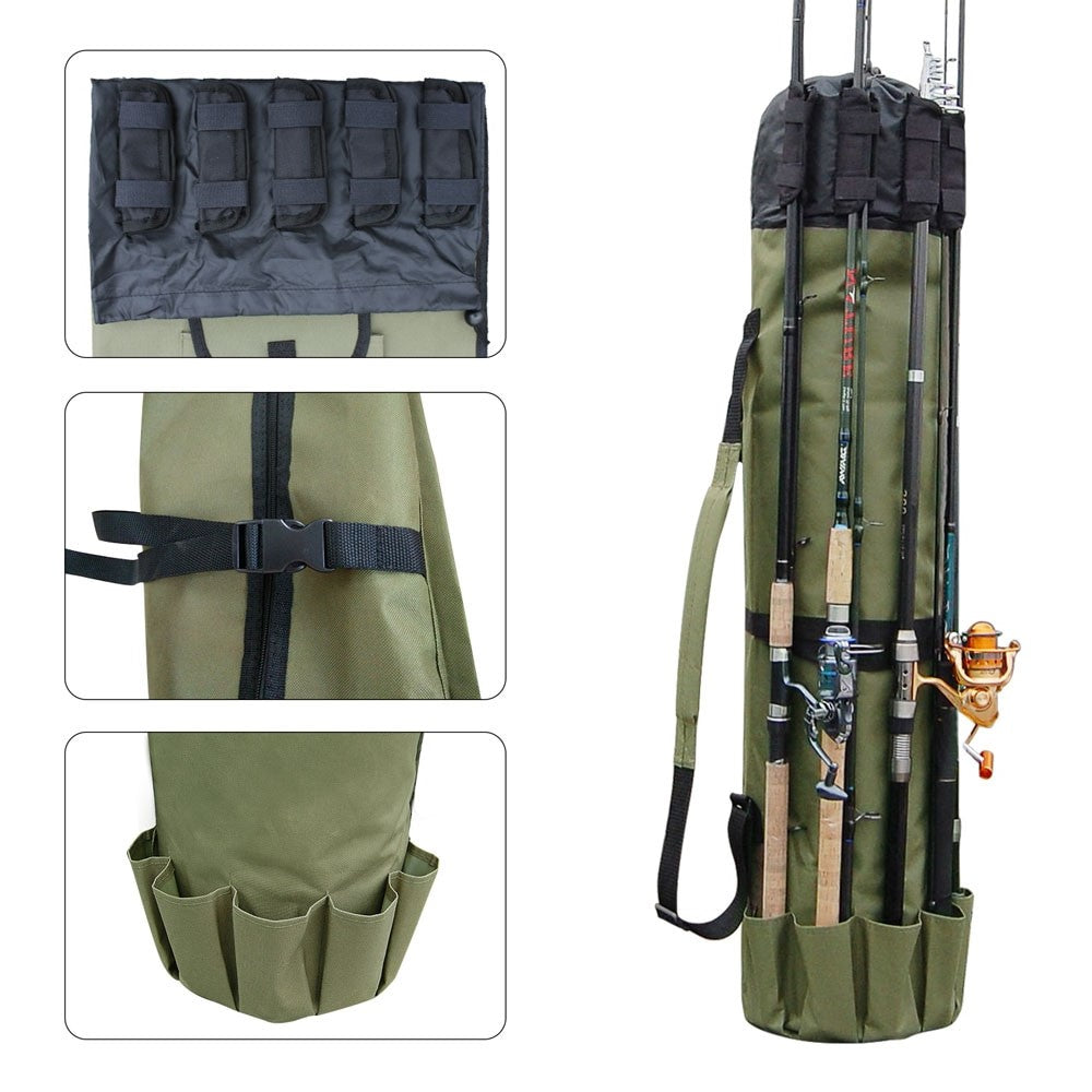 Portable Fishing Rod & Tackle Bag