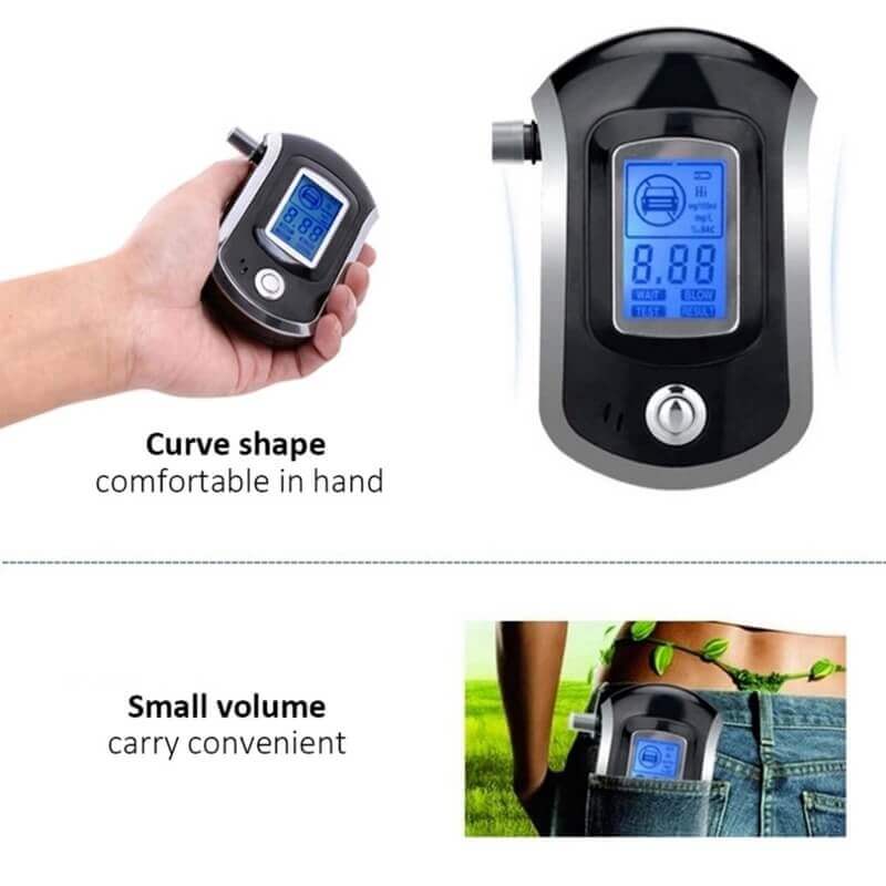 Police-Grade Professional Alcohol Tester Breathalyzer