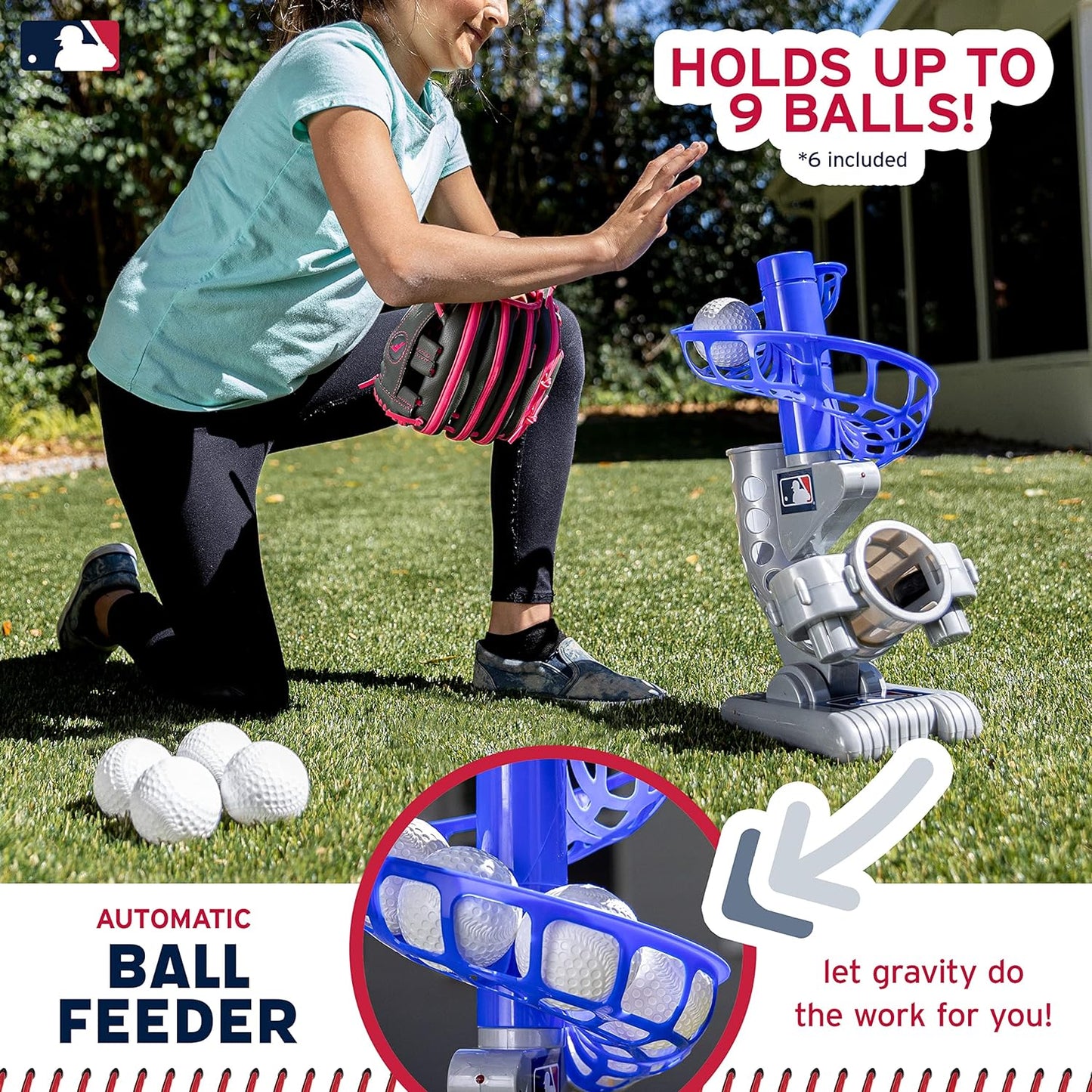 Kids Electronic Baseball Pitching Machine