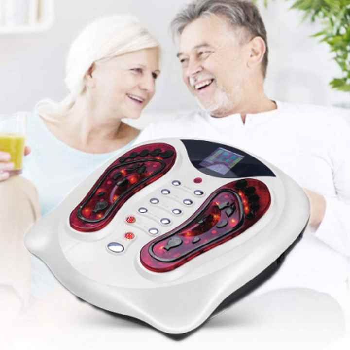 Heated Shiatsu Accupuncture Vibrating Foot Massager