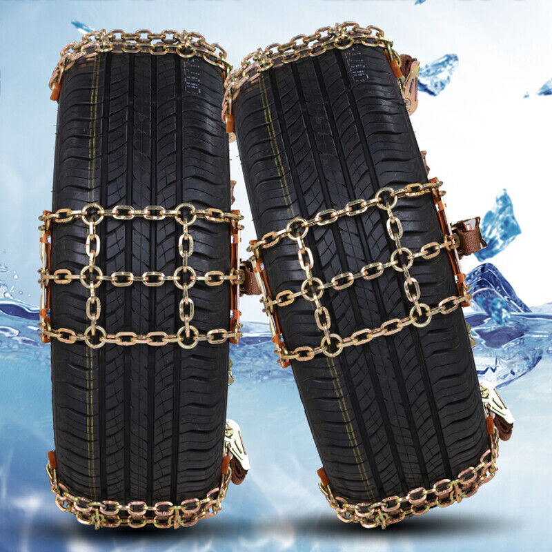 High Traction Heavy Duty Truck SUV Snow Car Tire Wheel Chains 8PCS