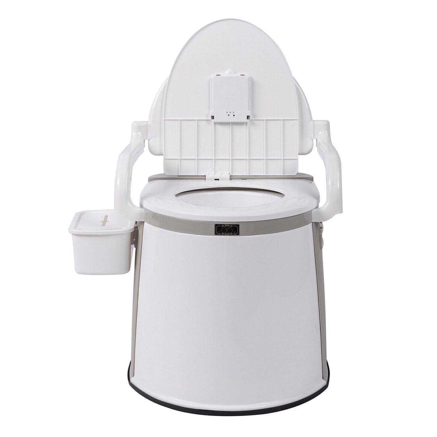 Adults Portable Freestanding Camping RV Travel Potty Toilet With Handrails