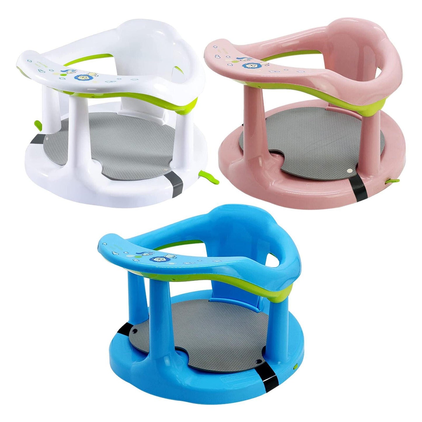 Premium Baby Safety Suctioned Shower Chair Bathtub Seat