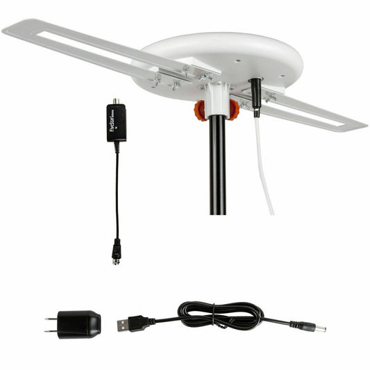 Omni Directional Outdoor Long Range Digital Amplified HDTV Antenna