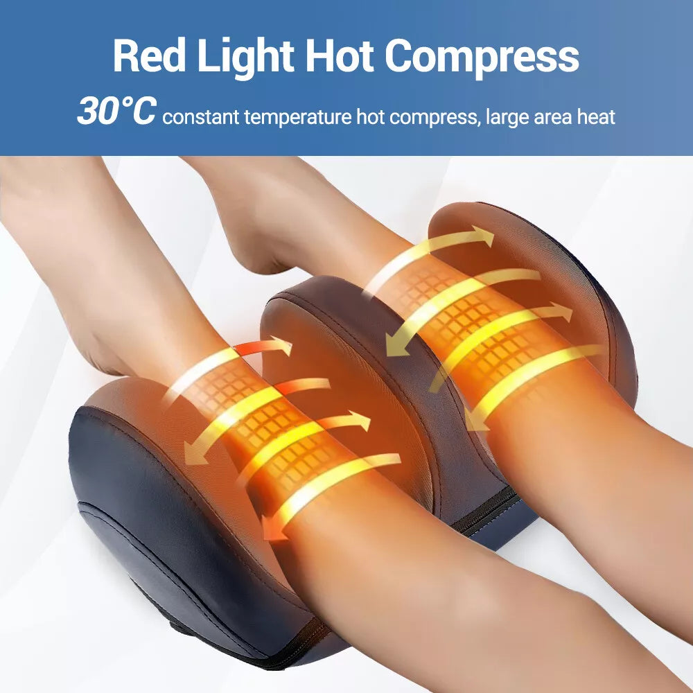 Shiatsu Foot And Calf Massager With Heat